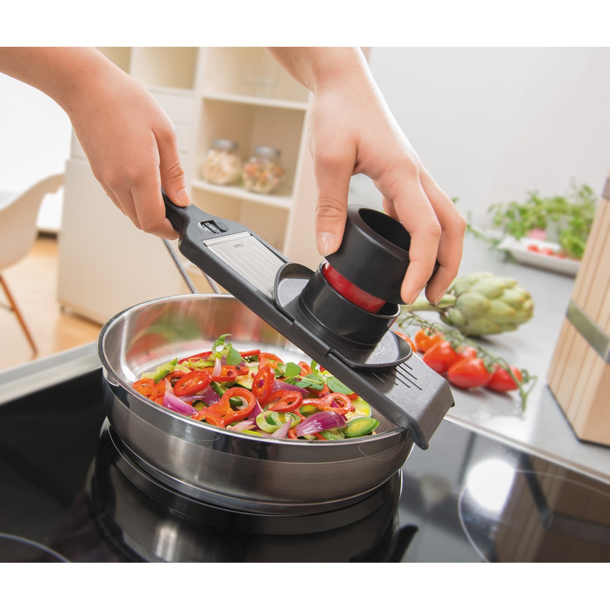 mandoline de cuisine Violi lame en acier japonais