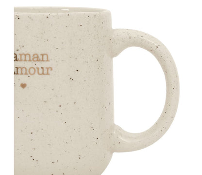 Mug "Maman d'amour" Grès