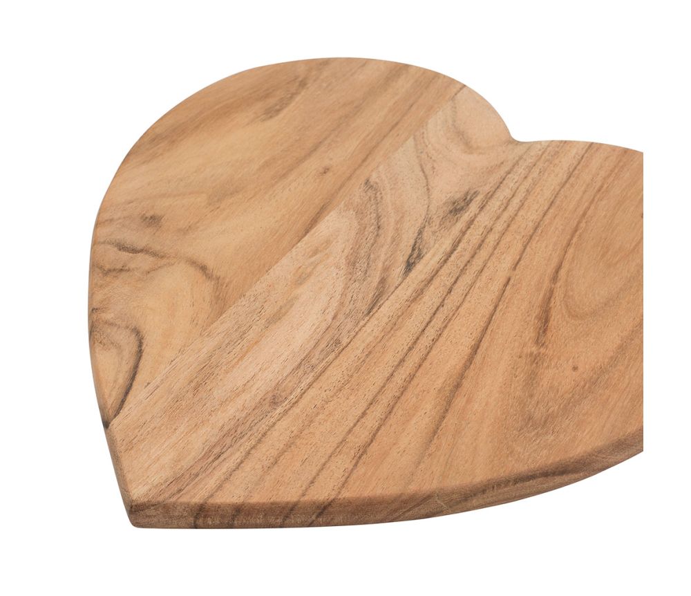 Détail veines naturelles acacia planche cœur Dalbert Côté Table – bois massif chaque pièce unique