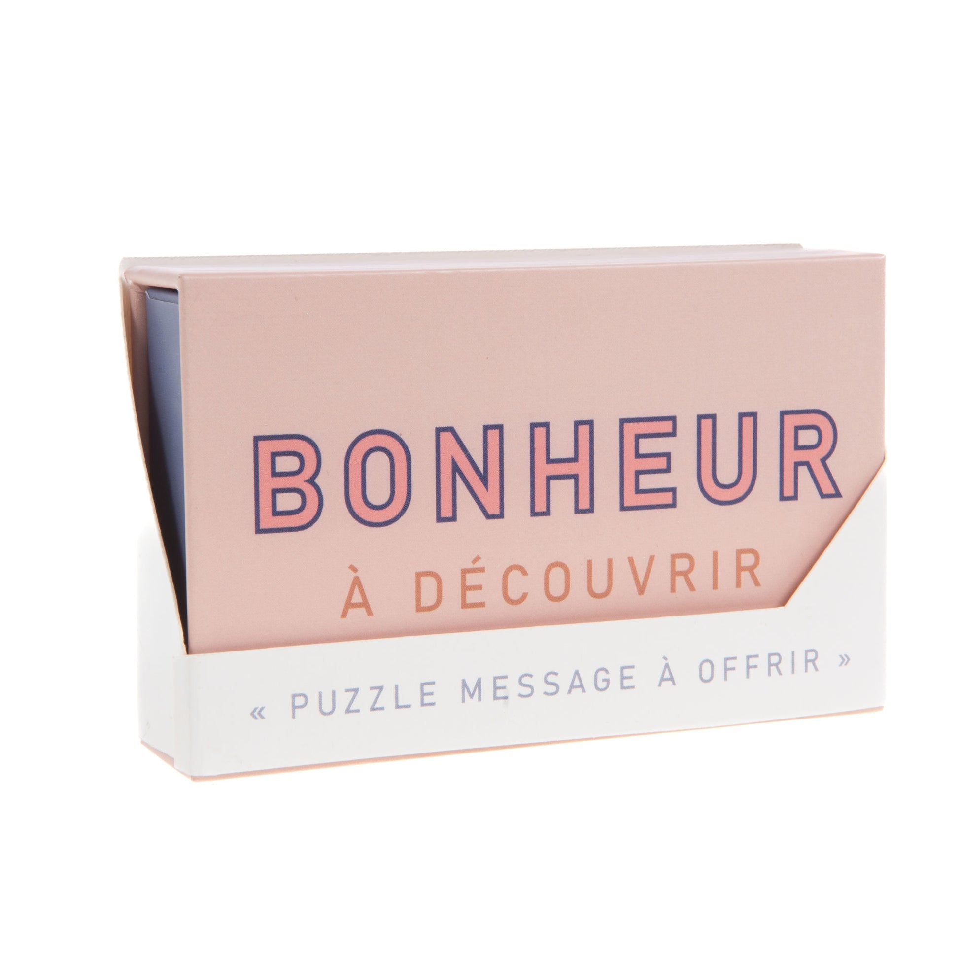 Boîte de puzzle compacte Amadeus Les Petits pour annonce familiale, design papier-carton léger.