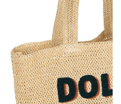 Zoom sur la matière et broderie Dolce Vita