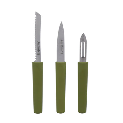 Set 3p éplucheurs inox