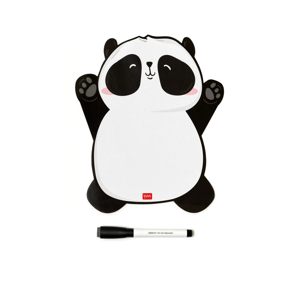 Tableau magnétique effaçable panda Legami Something To Remember 35cm feutre inclus – MT Boutique L'Isle-Jourdain