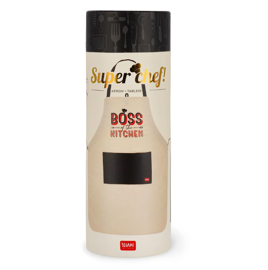 Boite du tablier en cuisine légami