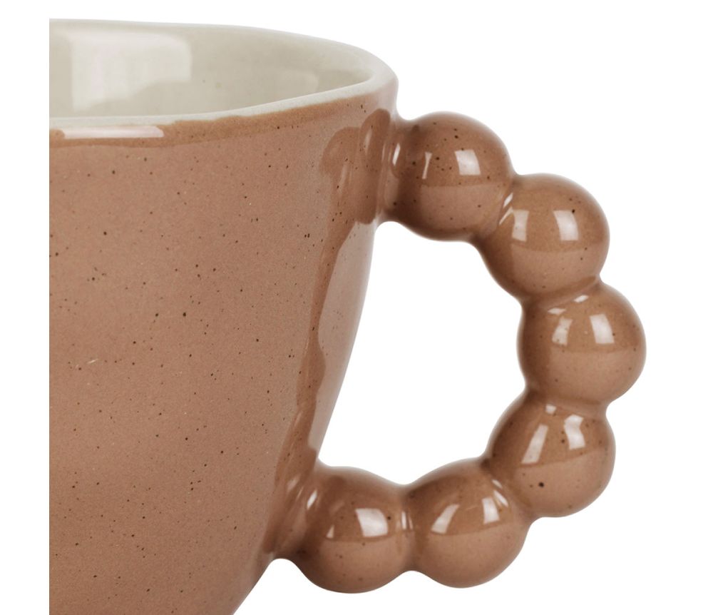 Tasse à thé ronde moka